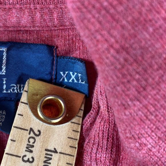 Polo By Ralph Lauren Mock Neck Men's 1/4 Zip Pullover‎ Sweatshirt Size 2XL - Picture 4 of 10